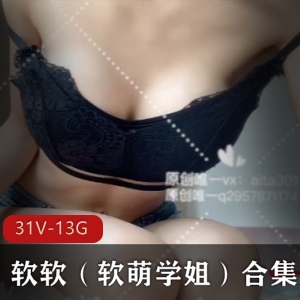 软软网红软萌学姐作品合集31个视频13.8G宝藏妹子粉丝定制